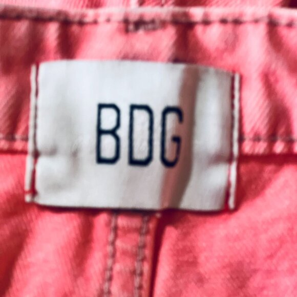 BDG Urban Outfitters High Rise Carpenter Jeans Pants Pink Denim 26 Womens - Picture 12 of 16